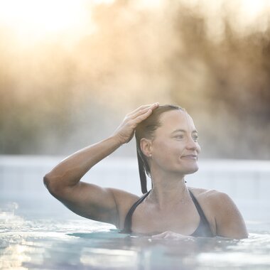 Winterstimmungen Bad Mergentheim Therme Solymar im Taubertal, Baden Württemberg, Deutschland | © Stefan Leitner