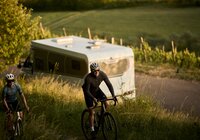 Radfahren am Zweifelberg, Kraichgau-Stromberg, Baden-Württemberg in Deutschland | © Stefan Leitner