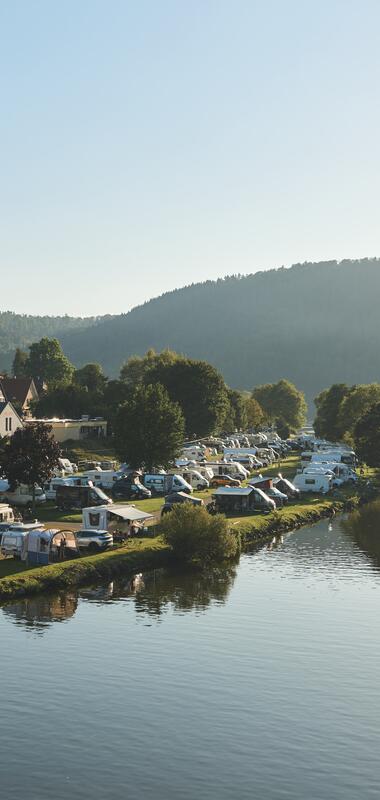 Neckarsteinach, Odenwald, Baden-Württemberg, Deutschland