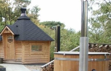 Café Schlossblick in Kirchberg: Grillhäuschen