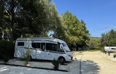 Camper auf Campingplatz in Neckarsulm CamperChillCorner