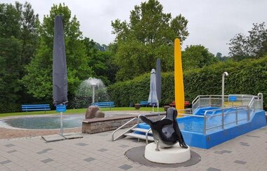 Kleinkinderbereich im Freibad Neudenau | HeilbronnerLand