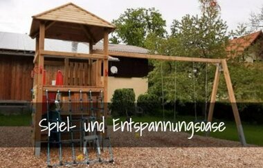 Eichishof in Stimpfach: Spielplatz