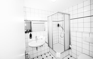 Gasthof zum Löwen in Braunsbach: Badezimmer