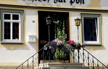 Gasthof zur Post in Langenburg: Außenansicht