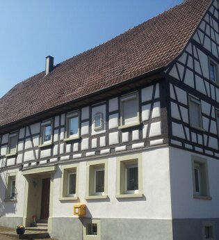 Außenansicht des Ferienhofs Bauer