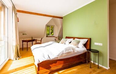 Hohenlohe Hideaway in Langenburg: Schlafzimmer