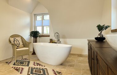 Hohenlohe Hideaway in Langenburg: Badezimmer