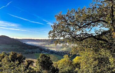 Hohenlohe Hideaway in Langenburg: Blick ins Tal