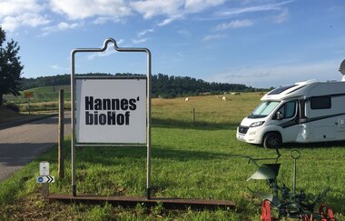 Landvergnügen- Stellplatz "Hannes Biohof"