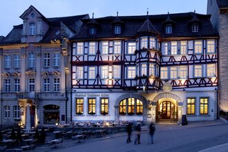Stadt-gut-Hotel und Gasthof Goldener Adler in Schwäbisch Hall: Außenansicht
