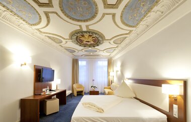 Stadt-gut-Hotel und Gasthof Goldener Adler in Schwäbisch Hall: Gästezimmer