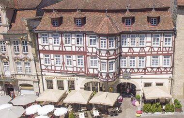 Stadt-gut-Hotel und Gasthof Goldener Adler in Schwäbisch Hall: Außenansicht