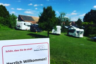 Stellplatz am Luftsprung Rothenburg ob der Tauber