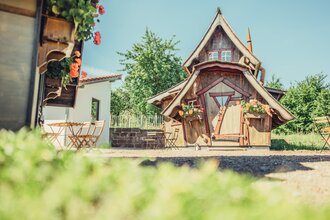 Hexenhäuschen auf dem Weingut Koppenhöfer | Löwenstein-Rittelhof | Weinsberger Tal