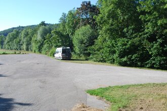 Wohnmobilstellplatz an der Tauber- am Sportplatz Creglingen