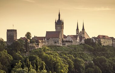 Bad Wimpfen - Stadtsilhouette der größten Kaiserpfalz nördlich der Alpen / Odenwald