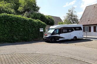 Wohnmobilstellplatz Burggraben in Vellberg