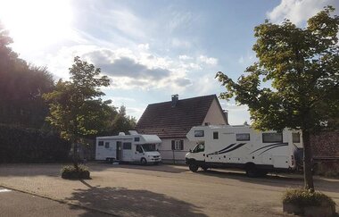 Wohnmobilstellplatz Burggraben in Vellberg