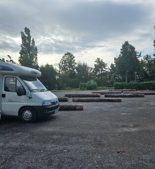 Wohnmobilstellplatz  Hockenheim am Aquadrom