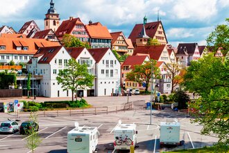 Wohnmobilstellplatz im Metterbogen Bietigheim-Bissingen