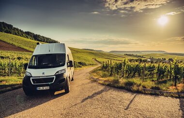 Wohnmobilroute Wein & regional genießen - unterwegs im Weinsüden | Wohnmobiltouren Baden-Württemberg
