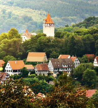 Blick auf Möckmühl | HeilbronnerLand