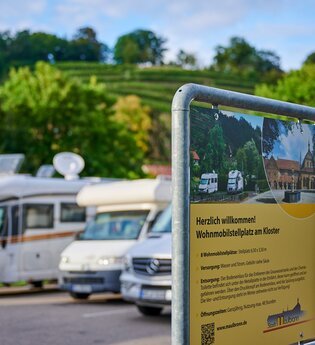 Wohnmobilstellplatz Talaue am Kloster Maulbronn