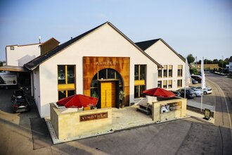Außenbereich am Weinkonvent - schöne Sommer-Open-Air-Location | HeilbronnerLand