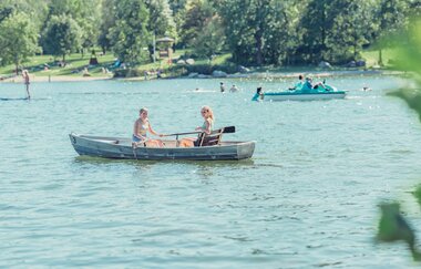 Boot auf dem Breitenauer See