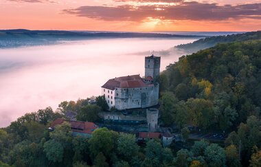 Panorama Burg Guttenberg | Neckarmühlbach | HeilbronnerLand