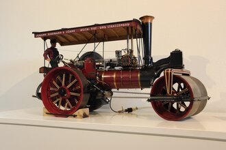 Ausstellungsstück im Eisenbahn und Dampfmodellmuseum Blaufelden