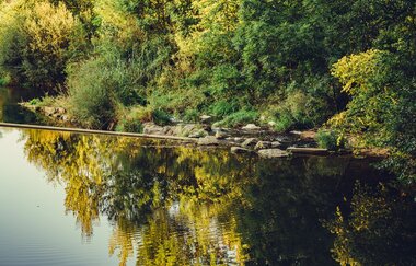 Jagstal bei Jagsthausen | Jagsttal - Kocher-Jagst-Radweg | HeilbronnrLand