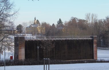 Gradierwerk im Winter