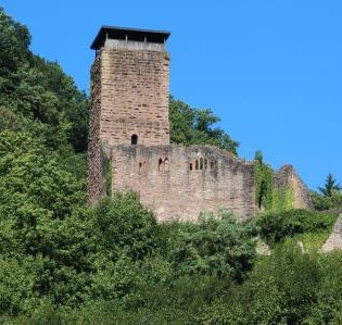 Hinterburg bei Neckarsteinach