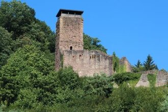 Hinterburg bei Neckarsteinach
