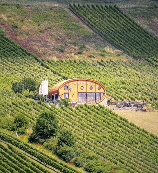 Das Ingelfinger Fass liegt malerisch in den Weinbergen im Kochertal.