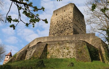 Blick auf den Roten Turm | Bad Wimpfen | HeilbronnerLand