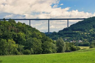 Kochertalbrücke bei Geislingen am Kocher