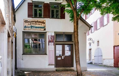 Werkstatt Pflaumer in Öhringen von außen