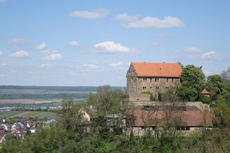 Blick auf Schloss Magenheim in Cleebronn