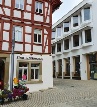 Stadtinformation am Marktplatz Eppingen