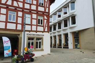 Stadtinformation am Marktplatz Eppingen