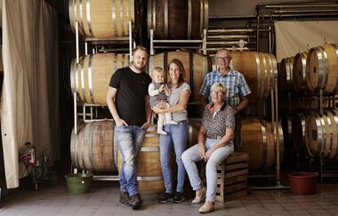 Familie Bauer vom Weingut Alexander Bauer | Heilbronn | HeilbronnerLand
