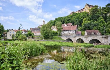 Stadtkulisse Kirchberg an der Jagst