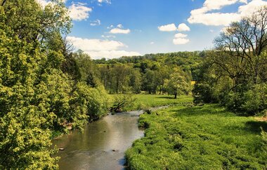 An der Jagst in Crailsheim
