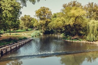 An der Jagst in Crailsheim