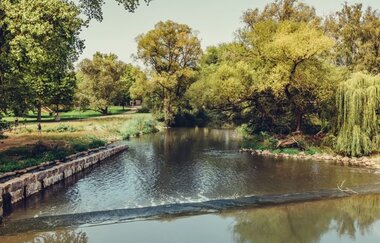 An der Jagst in Crailsheim
