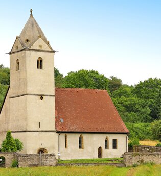 Sankt Gangolf-Kapelle Neudenau | am Kocher-Jagst-Radweg | HeilbronnerLand